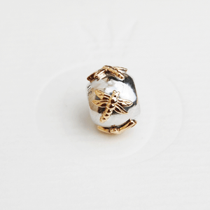 pandora gold and silver dragonfly charm pandora gold and silver dragonfly charm