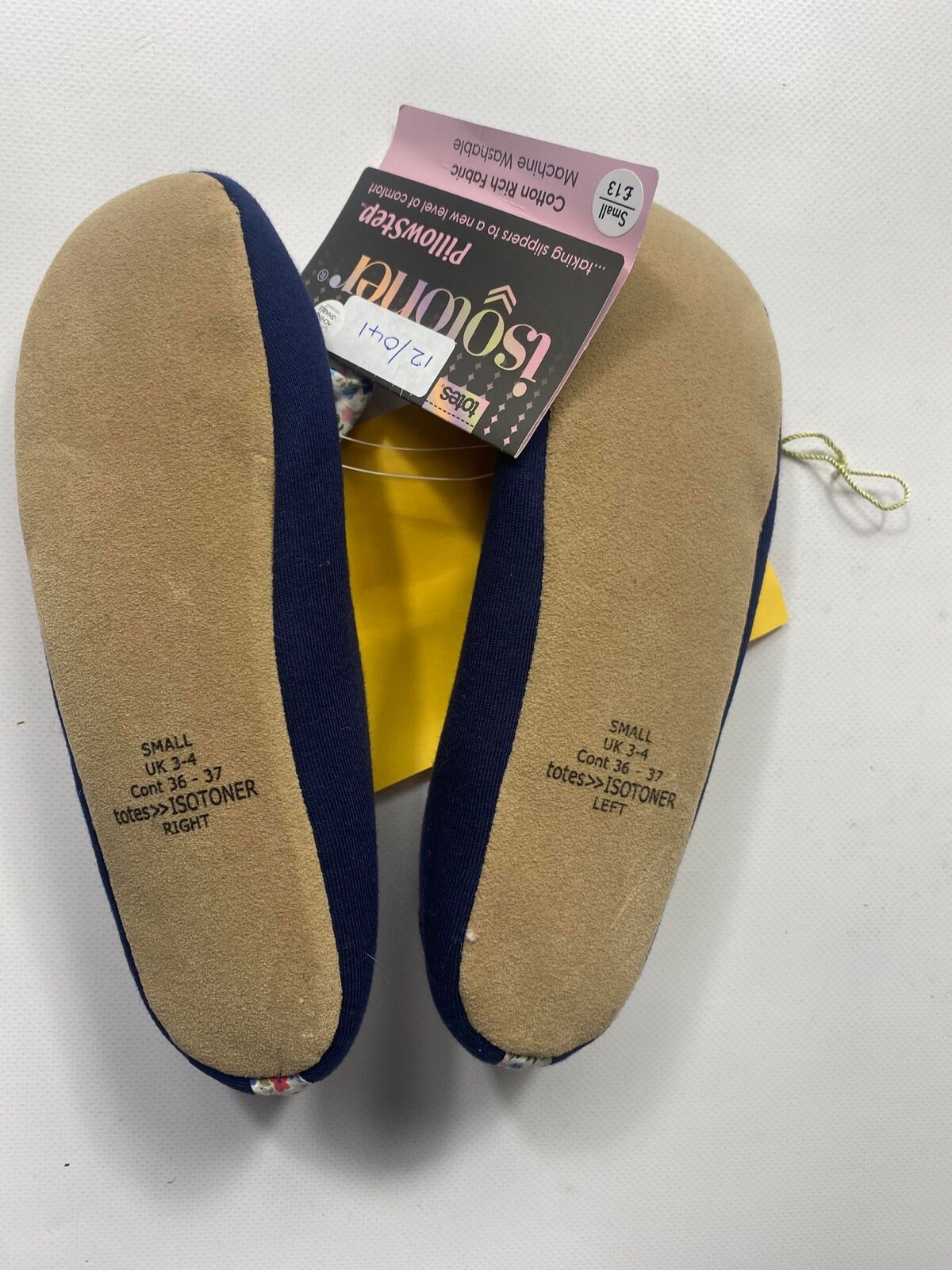 Totes Isotoner Womens Pillowstep Slippers UK 34 eBay