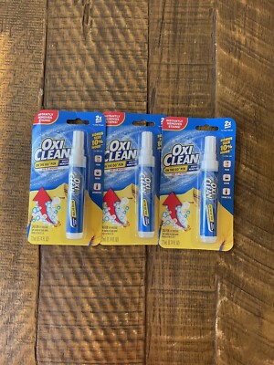 3 - OxiClean Oxi Clean On the Go Stain Remover Pens for Clothes & Fabric New