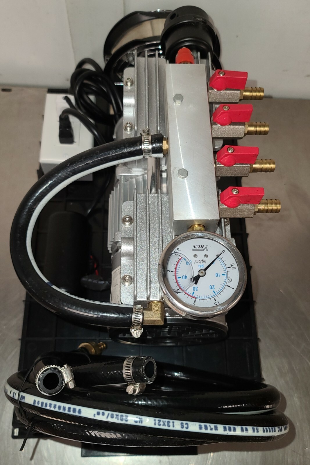 NEW Pond Boss&reg; Rocking Piston Air Compressor, Sub Surface Lake Aeration, 1/2 HP