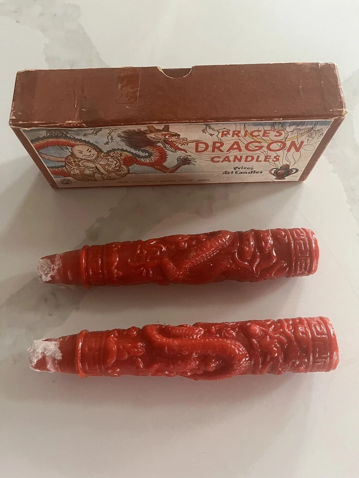 Price’s Dragon Candles 1930’s Made In England - Image 4 of 4