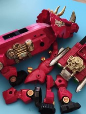 Robot jouet Zoids rouge Gondor BL pièces détachées vintage en l'état