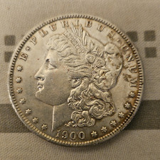 1900 Morgan Silver Dollar Circulated $1 Coin Silver Uncertified 0.9 Fineness