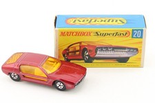 MATCHBOX SUPERFAST 20 * LAMBORGHINI MARZAL * ROSSO * IMBALLO ORIGINALE * 1969
