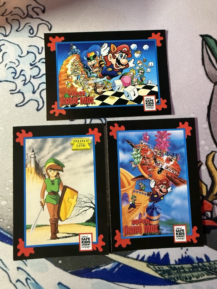 Vintage Nintendo 1991 Impel Trading Card Treats Mario Bros Zelda 2