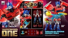ThreeZero Transformers One Optimus Prime Orion Pax MDLX Action Figure USA SELLER