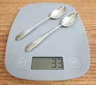 GORHAM STERLING TEASPOONS 5 1/2" SET OF 2 SPOONS 33g WITH MONOGRAMS