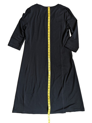 LL Bean Women's Dress Shift Style 272566. Black. Size M. Excellent Condition