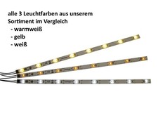 LED Waggonbeleuchtung Innenbeleuchtung weiß 230mm H0 TT N Waggons 10 Stück S671