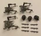 G.I. GI JOE gijoe ASTRO VIPER WEAPONS PARTS LOT #2 backpack helmet guns FREESHIP