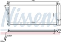 1X Nissens 940935 Kondensator Klimaanlage FüR Kia Genesis