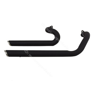 For Honda Shadow VLX 600 VT600CD Deluxe Exhaust Header Pipe Whole System Black