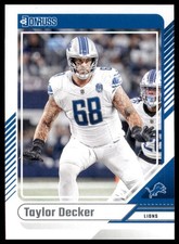 2024 Donruss Taylor Decker 281 Detroit Lions