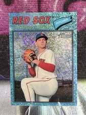 2026 Topps Heritage Blue Sparkle #162 Sonny Gray Boston Red Sox 