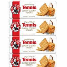 Bakers Tennis Classic Coconut Biscuits 200g Pack of 4 South African Cookies