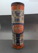 Senior Tinkertoy Windlass Drive Toy Tinker Empty Can with Lid Made in USA