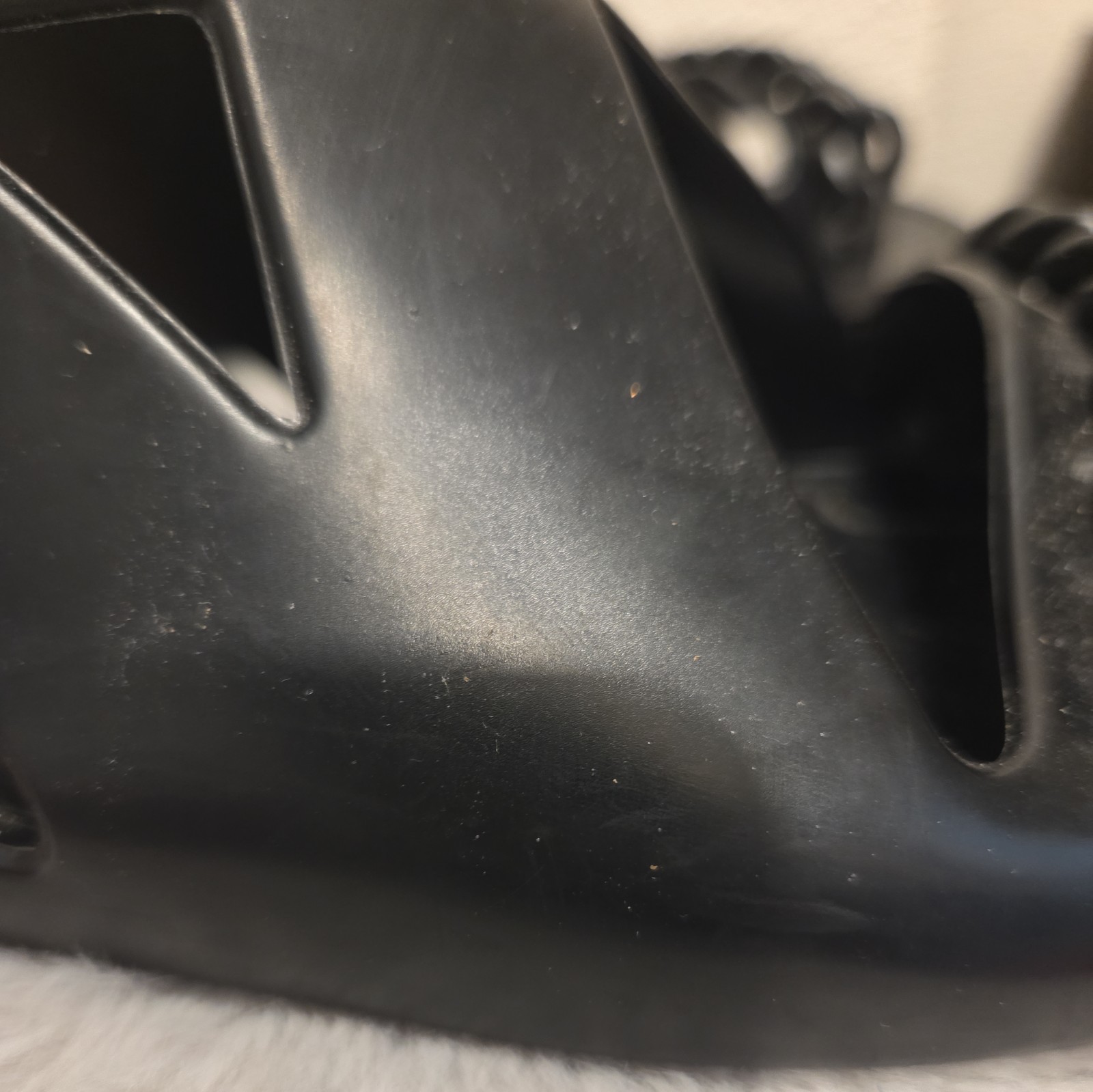 Authentic GIVENCHY size 36 polyurethane SANDALS I… - image 2