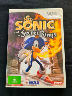 Sonic and the Secret Rings PAL (Wii) ~ Complete / Good Condition!