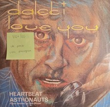 Dalek I Love You Heartbeat Astronauts Vinyl Record 12" VG+/VG DOOR1012 1981