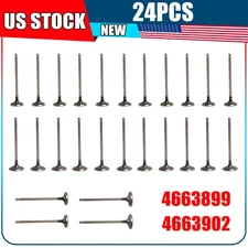 Engine Intake&Exhaust Valves For Chrysler 300 Dodge Avenger/Stratus 2.7L 4663899