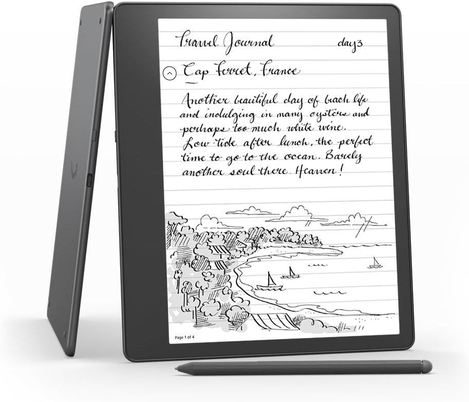 Amazon Kindle Scribe (2022) Digital Notebook w/ Basic Pen- 16 GB 
