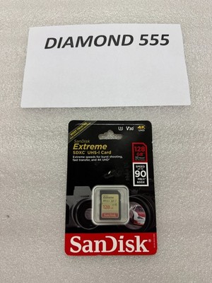 SanDisk Extreme 128GB Class 10 MicroSDXC Memory Card - SDSDXVF-128G-ANCIN #7112