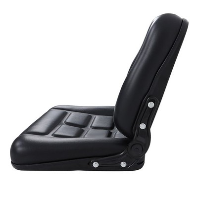 LABLT Forklift Universial Fold Down Seat With Adjustable Angle Back And Slide