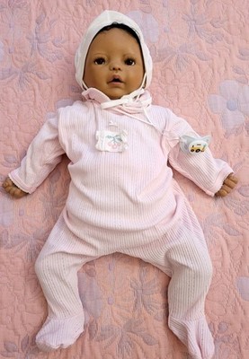 Sigikid ''Babypuppe'' Nr.82J.T lebensecht aus Sammlung,Gewicht 2,2kg 