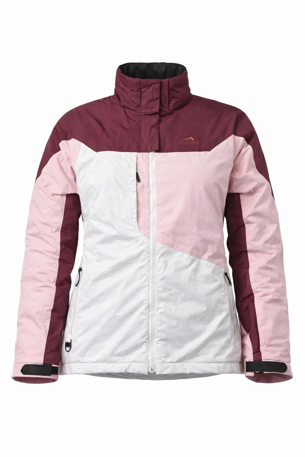 Polar Edge Silver Series Women’s XL Ski Jacket Burgundy Pink White Waterproof