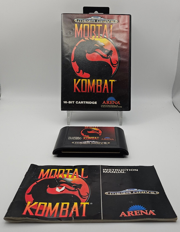 Mortal Kombat | Sega Mega Drive Game CIB Complete Tested & Working PAL