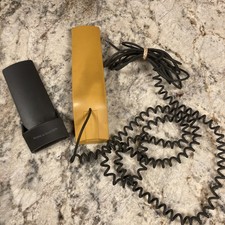 Bang Olufsen BeoCom 1401 corded wall mount phone cradle YELLOW / ORANGE