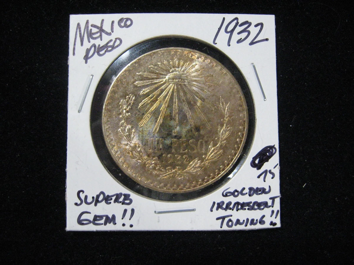 25+ 1 Peso 1932 Year Silver Mexican Coins (1905-Now) for sale