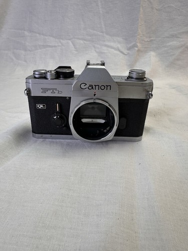 Canon FTb QL 35mm SLR Film Camera Body Only - TESTED