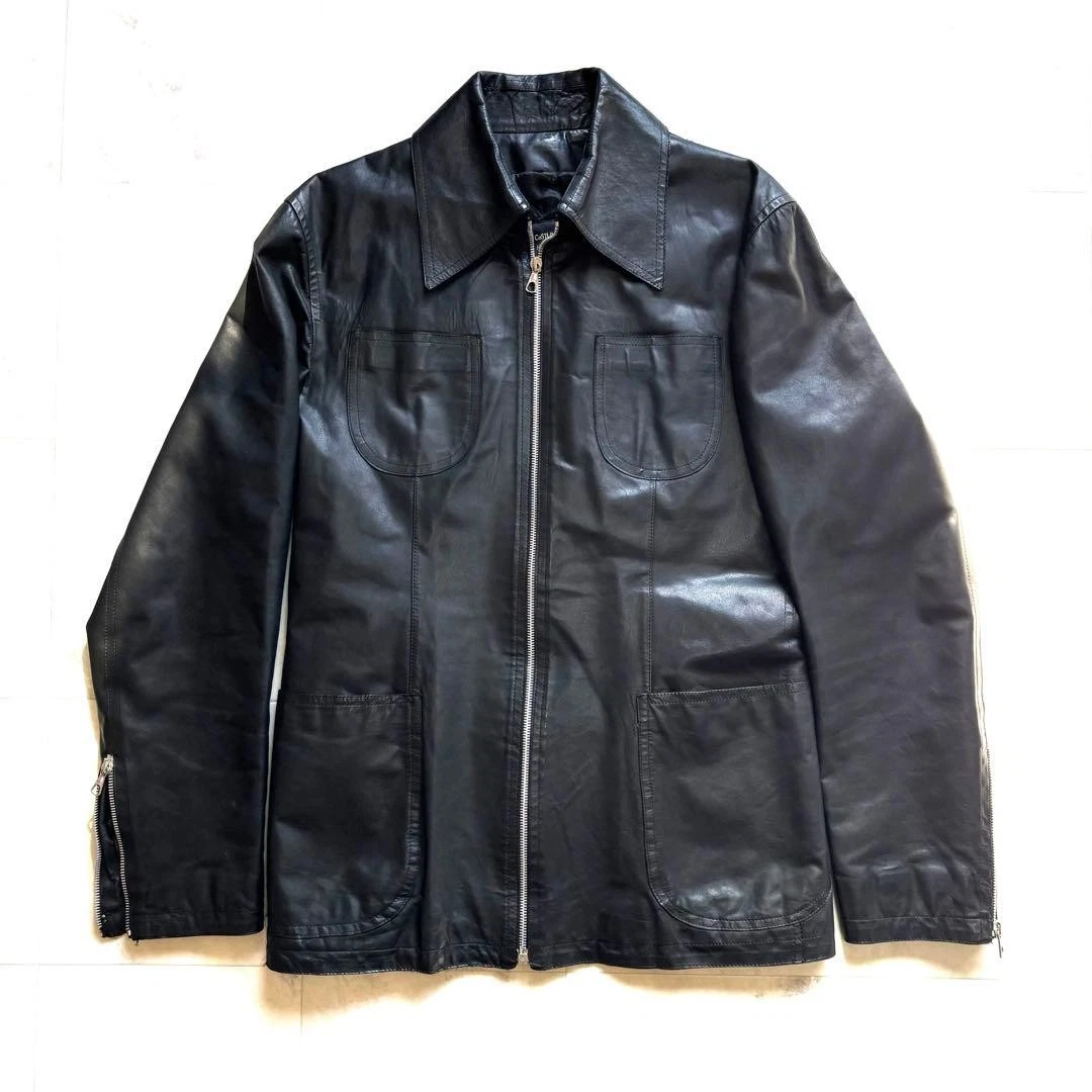 Costume National Coats, Jackets & Vests Leather Outer Shell for