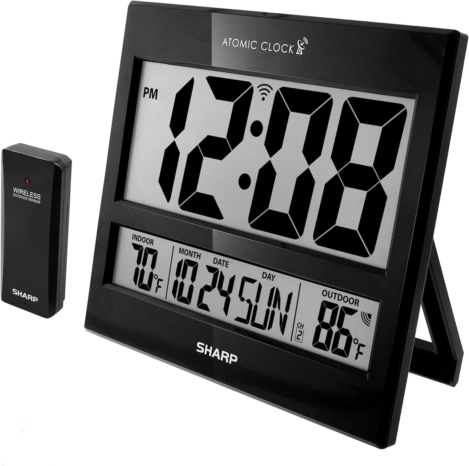&ndash; Never Needs Setting, Jumbo 3&rdquo; Easy-read Display, Indoo