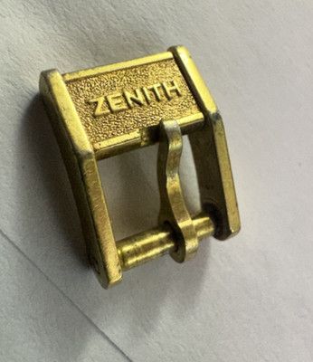 Original 7mm Gold Plated Zenith Buckle