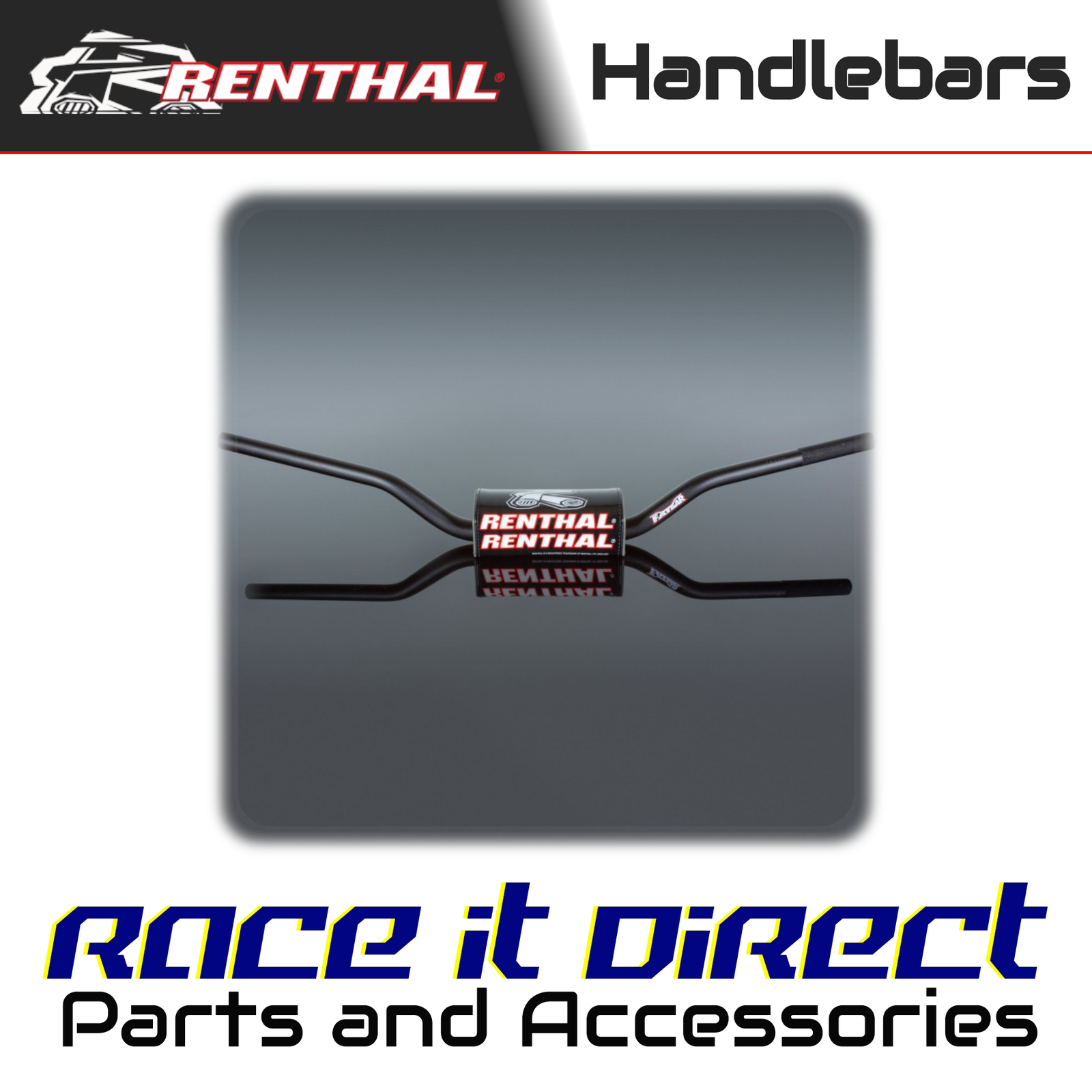 Handlebar for TRIUMPH Tiger 800 XCX 2018 Fatbar Purple Renthal