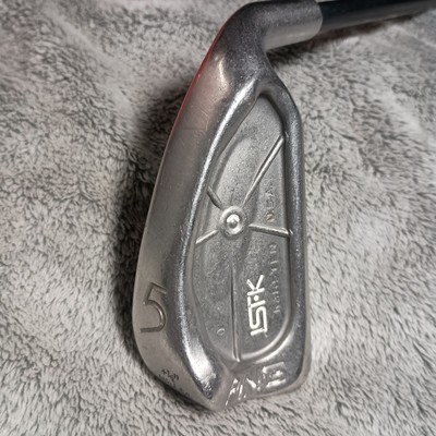 LONG Ping ISI K Single 5 Iron White Dot Original W54 Graphite Stiff Golf Club