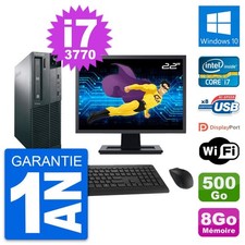 PC Lenovo M82 SFF Ecran 22