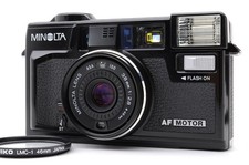  Near MINT , Tested Minolta Hi-Matic AF2-M 35mm Point  Shoot Camera From JAPAN