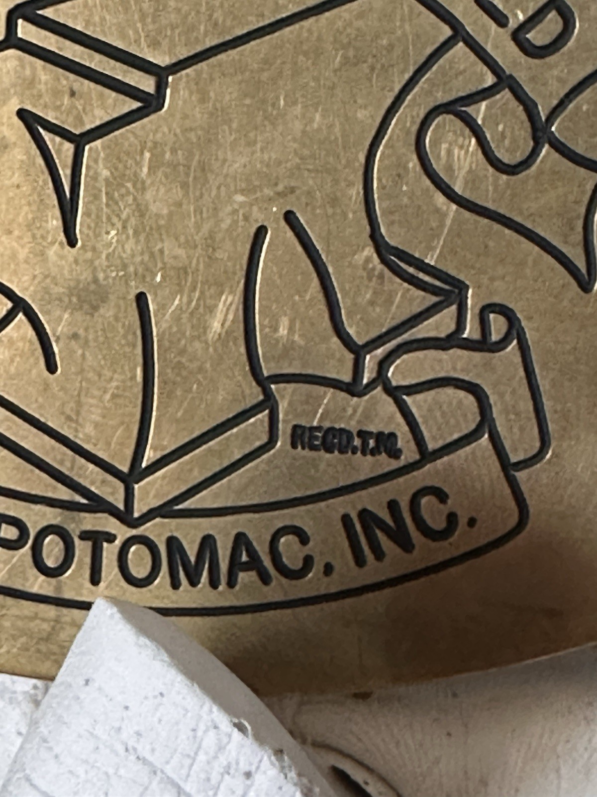 Vintage Blacksmiths’ Guild Solid Brass Oval Aminc… - image 3