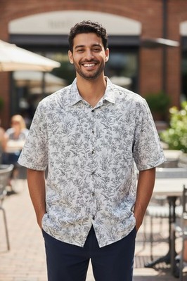 Atlanl Mens Xlarge Short Sleeve Shirt