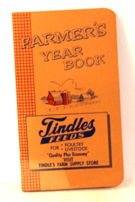 Vintage Tindles Feed Poultry Livestock Farmers Hand Book 1969-1970