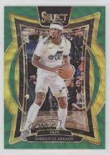 2024-25 Panini Select Concourse Green Wave Prizm 11/50 Jordan Clarkson #19 10no