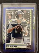 2025 Panini Donruss Optic Blue Holo Sam Darnold 249/249 Super Bowl Champion