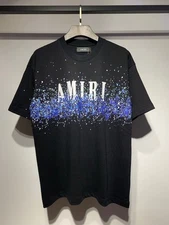 AMIRI Men's Short Sleeve T-Shirt Black Size M