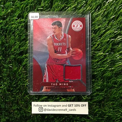 Yao Ming 2012-13 Panini Certified #200 Red Jersey Patch