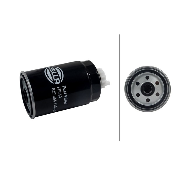 Kraftstofffilter Einfach Anschraubbar Ø 80 Mm Hella FüR U.A. Iveco Daily-image
