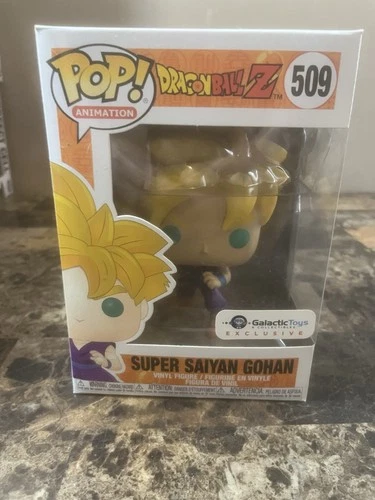 Funko Pop! Vinyl Dragon Ball Z Super Saiyan Gohan #509 Galactic Toys Exclusive