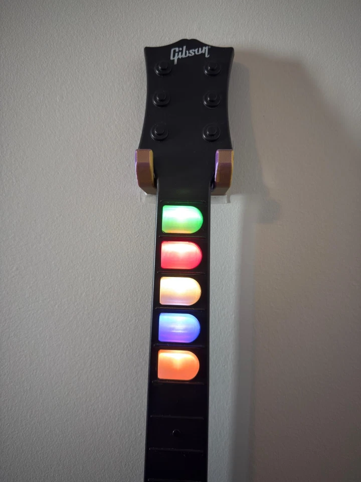 🎸 Guitar Hero Guitarras Personalizadas - RGB + Mods Mecánicos (Opciones Compatibles con Xbox) Foto 4 de 4